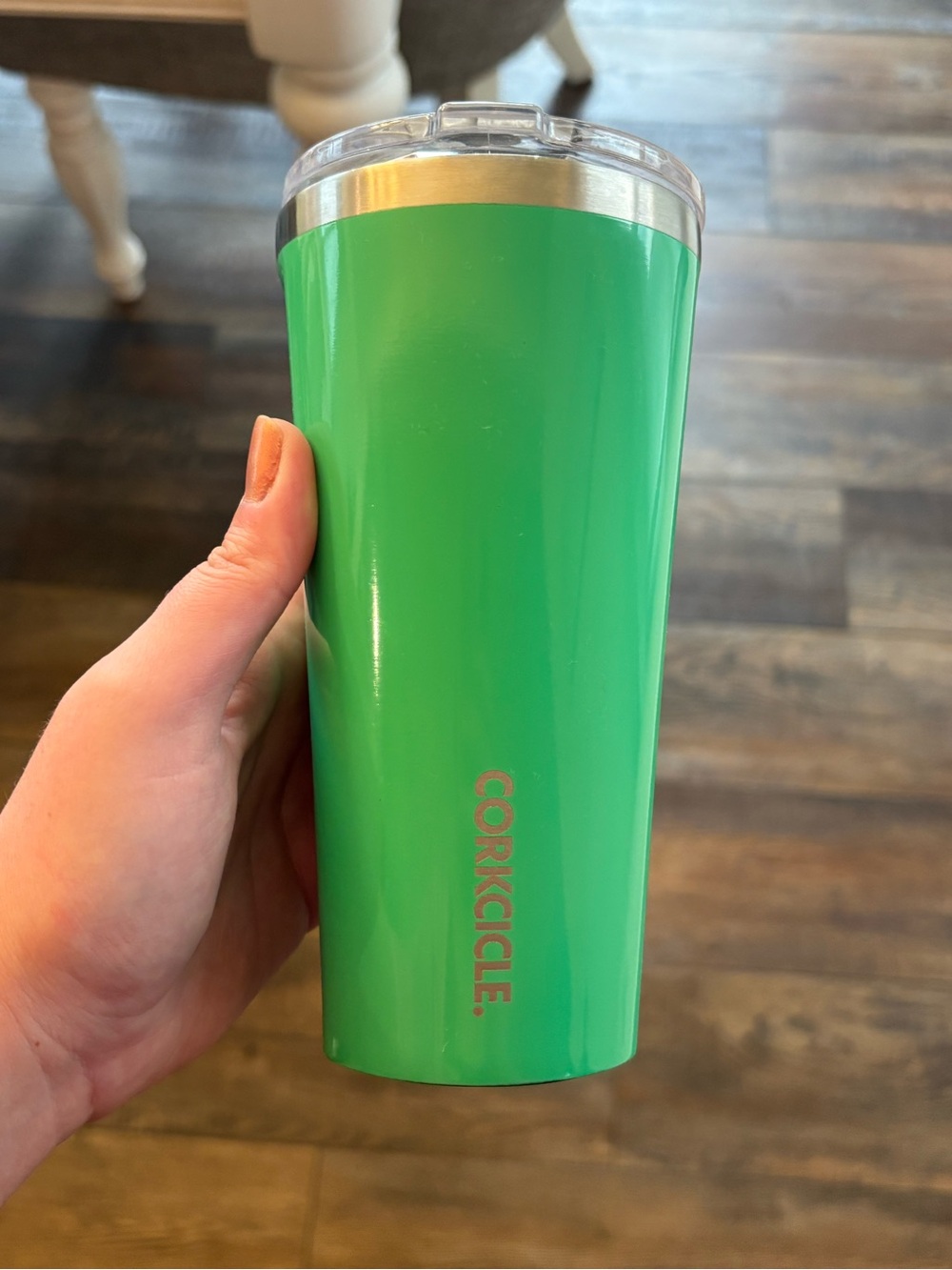 Corkcicle Insulated Tumbler with Clear Lid